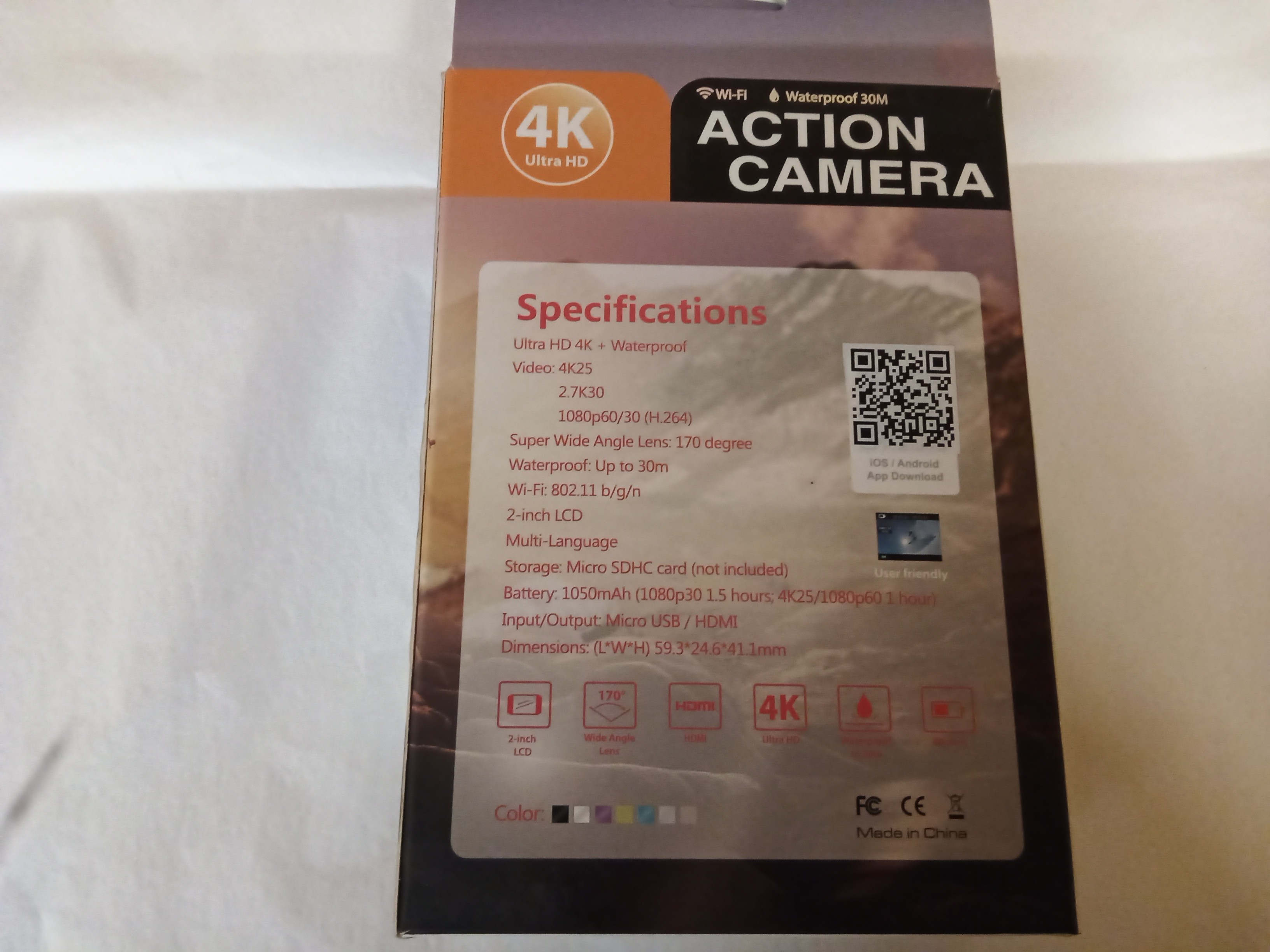 Voir photo 2 de Action caméra 4K Ultra HD Action caméra 4K Ultra HD reconditionné photo 2