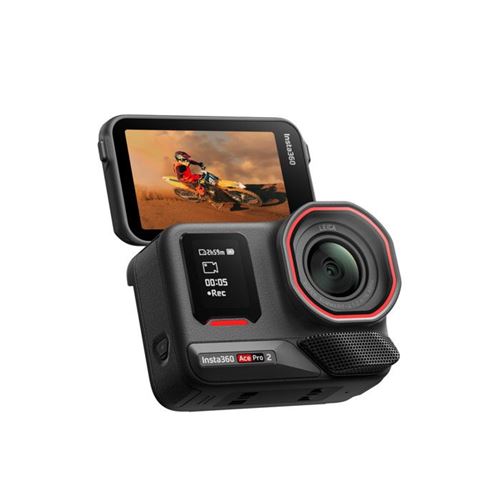 Action Camera - INSTA360 - Ace Pro 2 - 8K - 50MP - Imperméable jusqu'à 12m État correct N/A reconditionné disponible sur Fnac