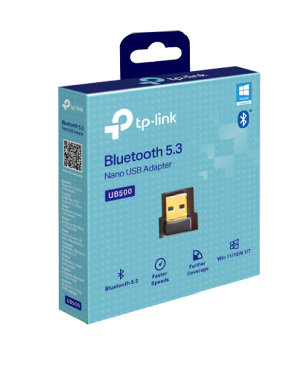Voir photo 2 de Adaptateur Bluetooth 5.3 Nano USB - TP LINK - UB500 Adaptateur Bluetooth 5.3 Nano USB - TP LINK - UB500 neuf reconditionné photo 2