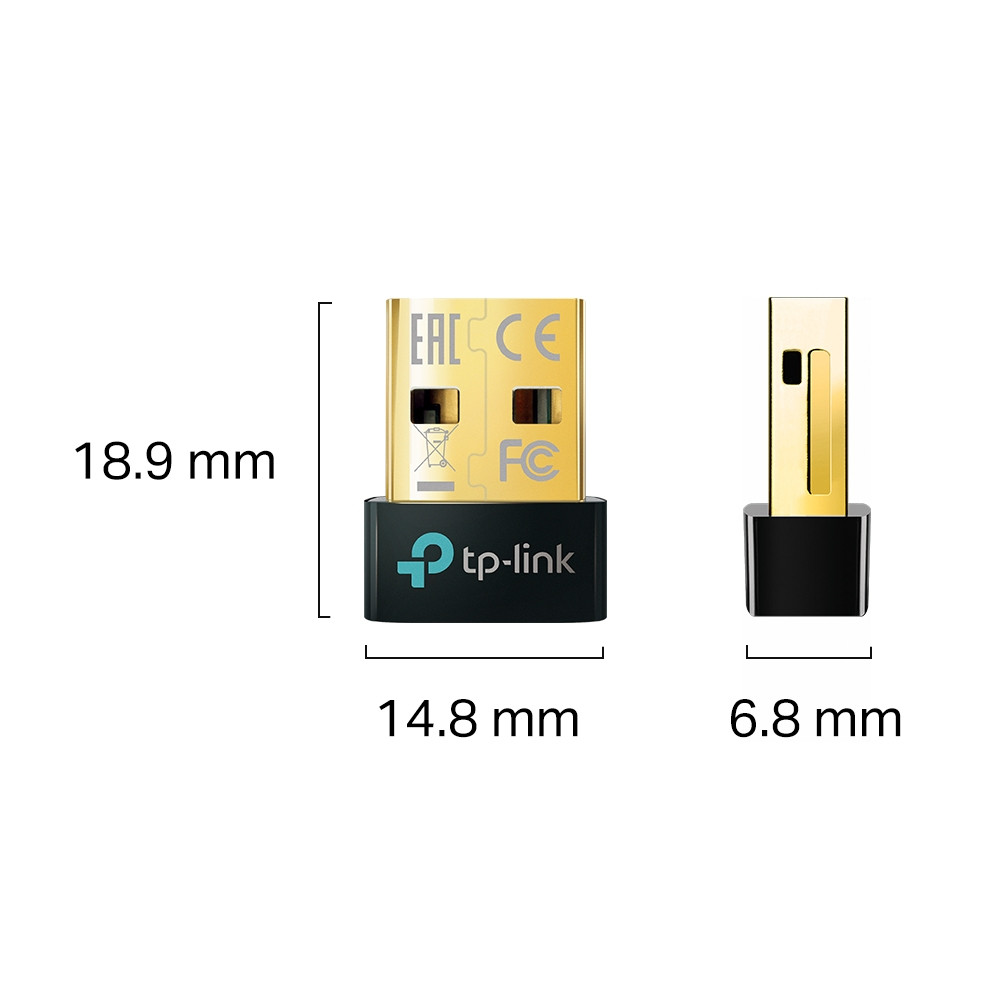 Voir photo 3 de Adaptateur Bluetooth 5.3 Nano USB - TP LINK - UB500 Adaptateur Bluetooth 5.3 Nano USB - TP LINK - UB500 neuf reconditionné photo 3