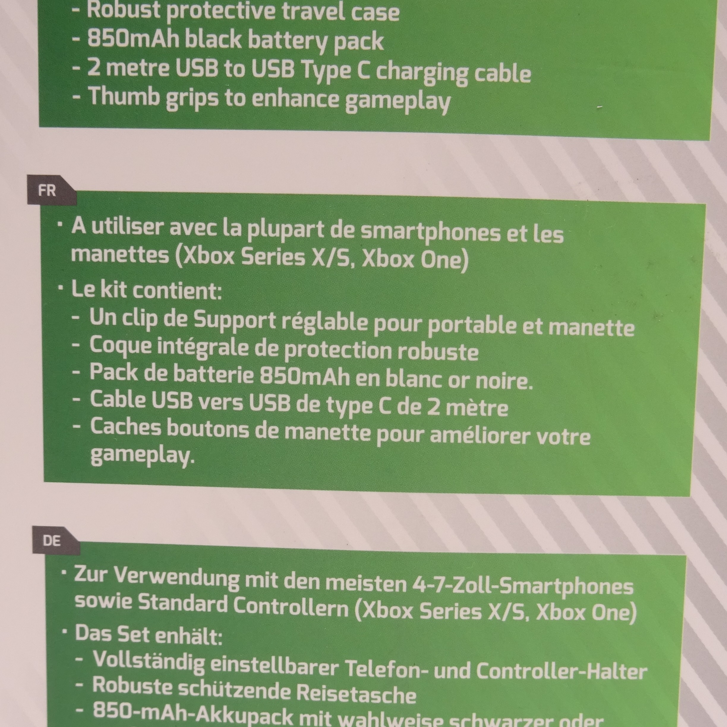 Voir photo 2 de Adaptateur de manette XBOX pour smartphone - VENOM Adaptateur de manette XBOX pour smartphone - VENOM bon état reconditionné photo 2