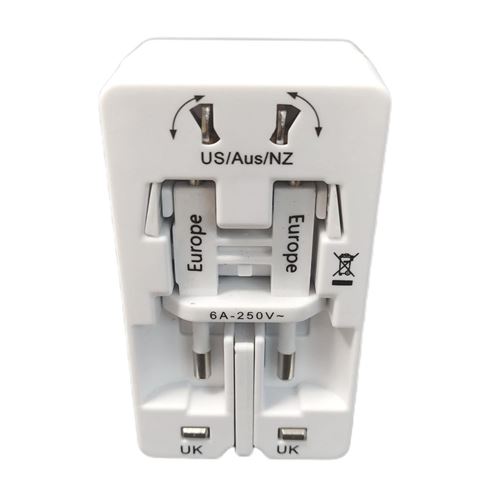Adaptateur de voyage Leach Travel Europe EUR/USA/UK État correct reconditionné disponible sur Fnac