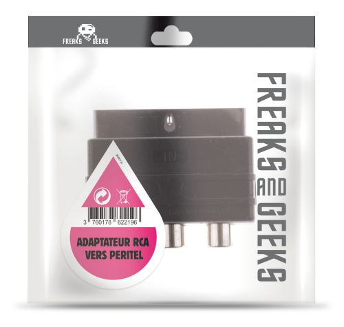 Acheter Adaptateur Freaks And Geeks Noir RCA vers Peritel État correct - 20,00 € Adaptateur Freaks And Geeks Noir RCA vers Peritel État correct reconditionné disponible sur Fnac