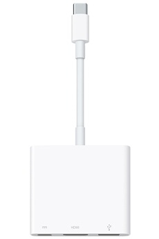Adaptateur multiport AV numérique USB-C Bon état Apple reconditionné disponible sur Darty