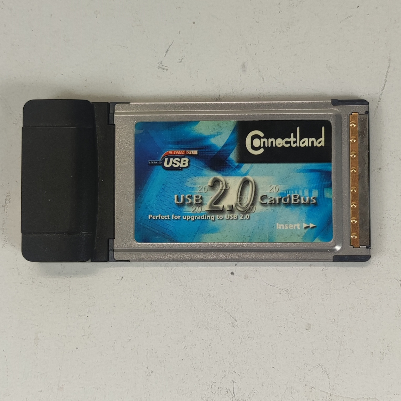 Adaptateur USB 2.0 Card Bus pour port PCMCIA, 2 ports USB 2.0 + prise Jack d'alimentation. très bon état - 10,00 € Adaptateur USB 2.0 Card Bus pour port PCMCIA, 2 ports USB 2.0 + prise Jack d'alimentation. très bon état reconditionné disponible sur Label Emmaüs