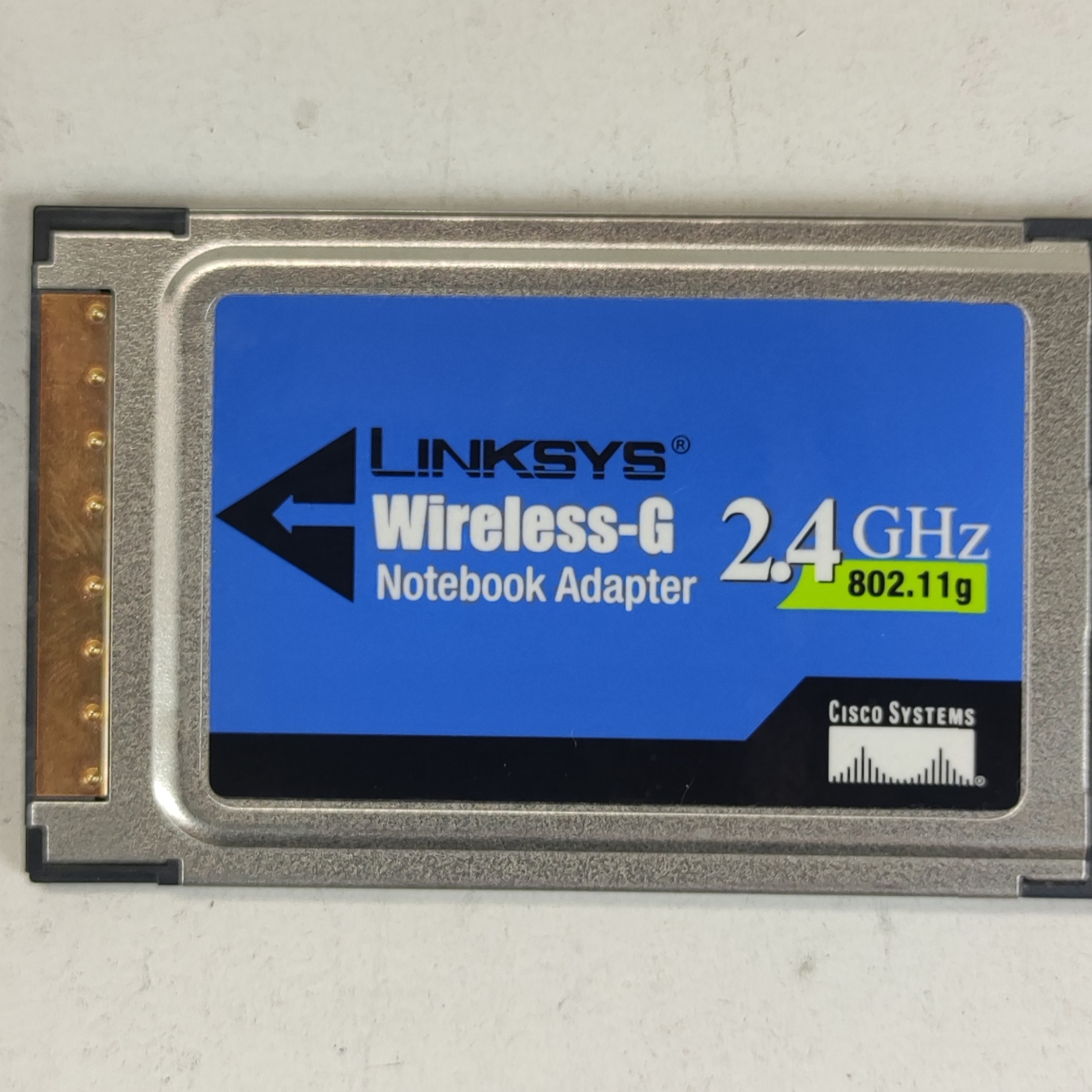 Voir photo 3 de Adaptateur Wifi, Linksys pour port PCMCIA, 2.4 GHz 802.11 g Adaptateur Wifi, Linksys pour port PCMCIA, 2.4 GHz 802.11 g très bon état reconditionné photo 3