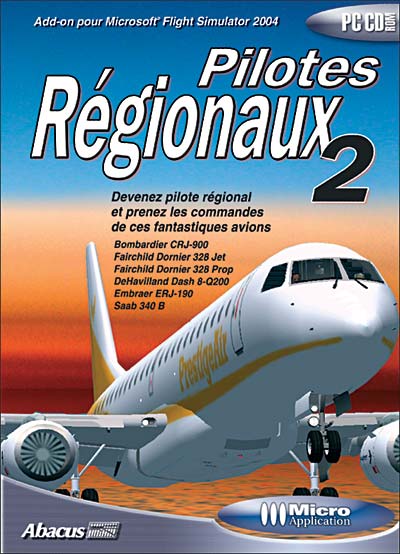 Add-on Pour Flght Simulator 2004 - Pilotes Régionaux 2 État correct - 14,99 € Add-on Pour Flght Simulator 2004 - Pilotes Régionaux 2 État correct Avanquest reconditionné disponible sur Fnac