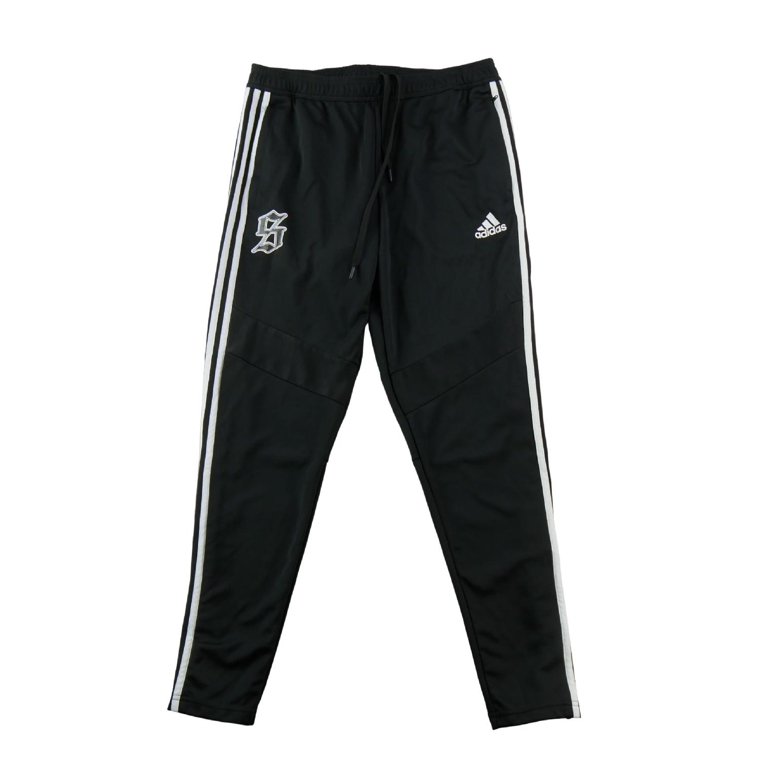 Adidas Jogging Tiro 19 Climacool Coupe slim Zips aux chevilles Homme Taille L Noir #QWE3168 Très bon état Adidas reconditionné disponible sur Sporteed