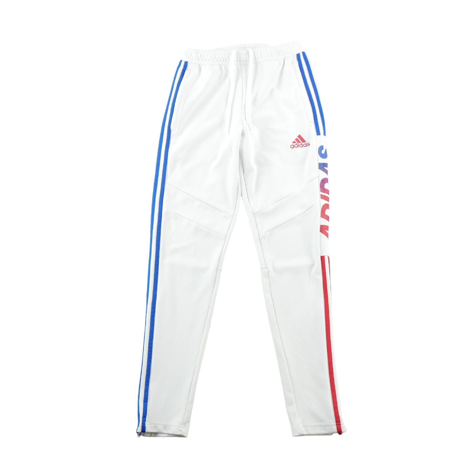 Adidas Jogging Tiro 21 Track Pants AeroReady Coupe fuselée Primegreen Homme Taille S Blanc Très bon état Adidas reconditionné disponible sur Sporteed
