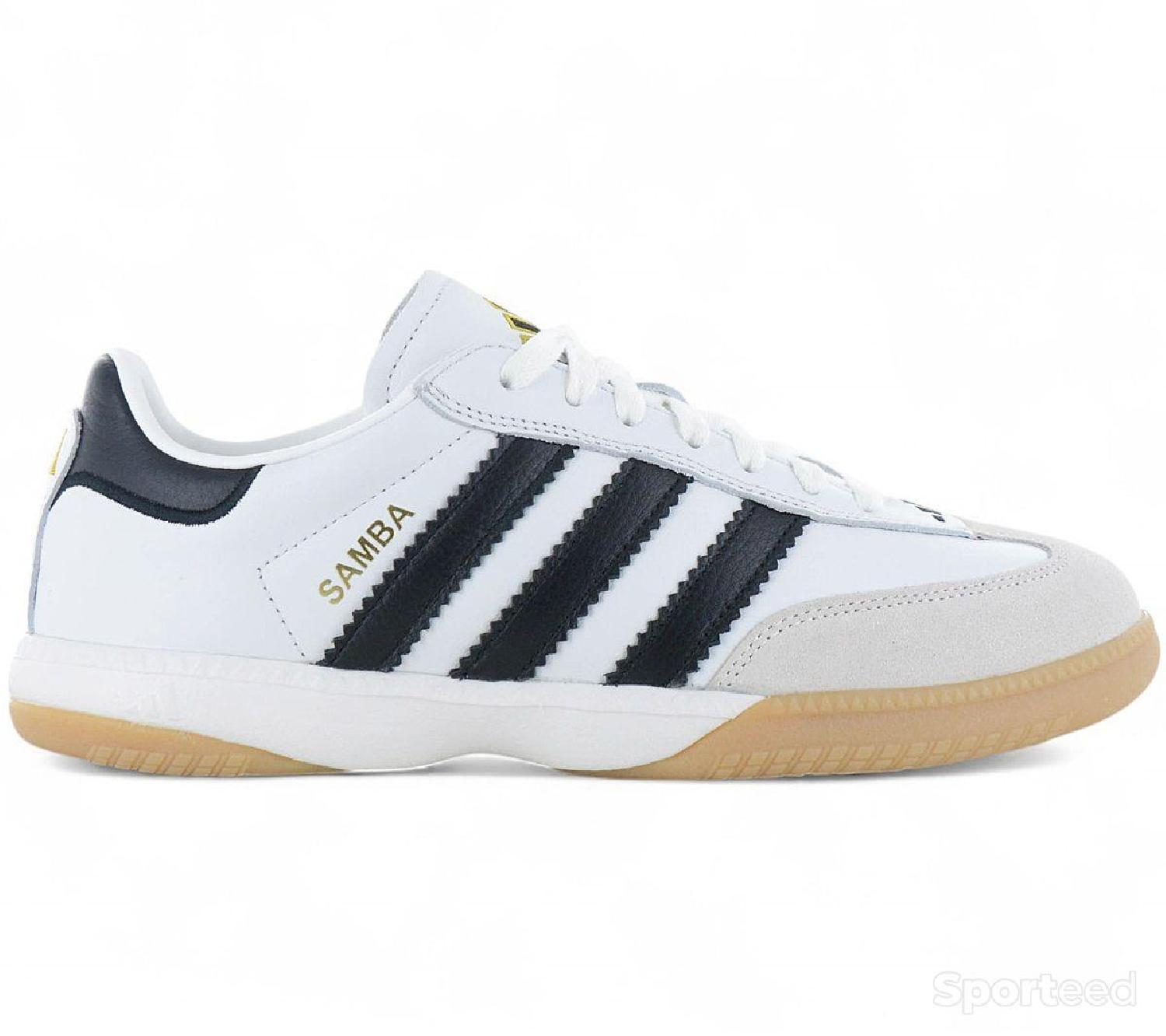 adidas Originals SAMBA MN - Millenium - Sneakers Shoes Leather White IF1953 Comme neuf (c'est déjà la condition standard) Adidas reconditionné disponible sur Sporteed
