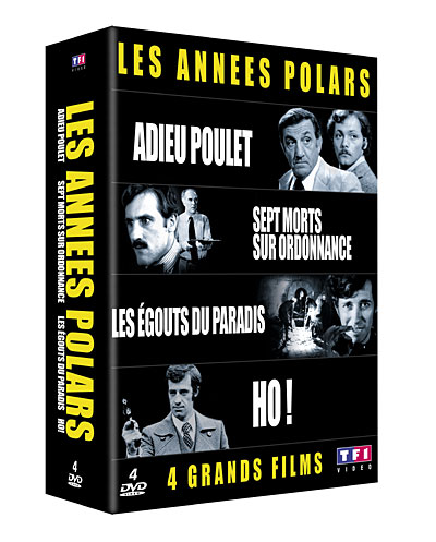 Adieu Poulet - Ho ! - Sept morts sur ordonnance - Les égouts du Paradis - Coffret État correct reconditionné disponible sur Fnac