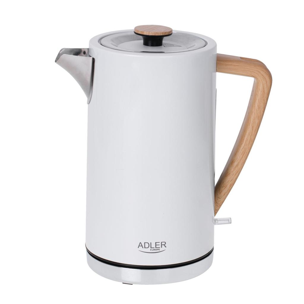 Adler AD 1347W Blanc L - Bouilloire électrique Reconditionné - 52,99 € Adler AD 1347W Blanc L - Bouilloire électrique Reconditionné N/A reconditionné disponible sur Backmarket