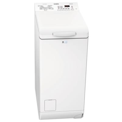 AEG LAVAMAT L61261TL - Machine à laver - largeur : 40 cm - profondeur : 60 cm - hauteur : 89 cm - chargement par le dessus - 42 litres - 6 kg - 1200 tours/min État correct AEG reconditionné disponible sur Fnac