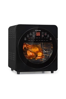 AeroVital Easy Touch Friteuse à air chaud 14 L - Fonction mini-four et déshydrateur - Noir Bon état Klarstein reconditionné disponible sur Darty