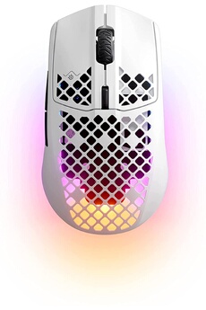 AEROX 3 WIRELESS SNOW SOURIS GAMING Bon état SteelSeries reconditionné disponible sur Darty