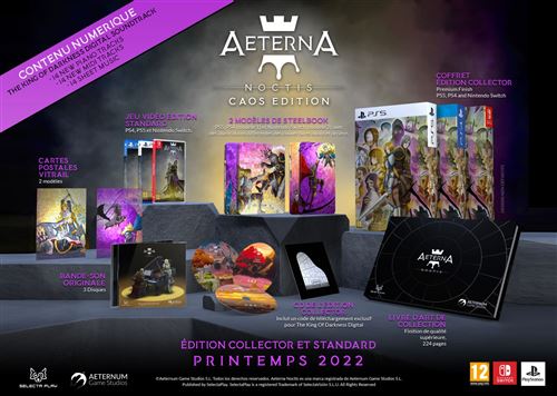 Aeterna Noctis Caos Edition Nintendo Switch État correct Just for Games reconditionné disponible sur Fnac