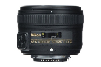 AF-S NIKKOR 50 mm f/1.8G Très bon état - 139,00 € AF-S NIKKOR 50 mm f/1.8G Très bon état Nikon reconditionné disponible sur Darty