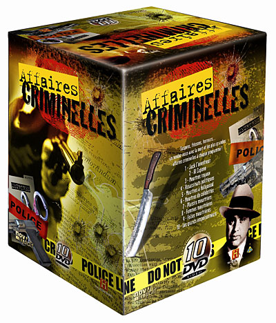 Affaires criminelles - Coffret 10 DVD État correct reconditionné disponible sur Fnac