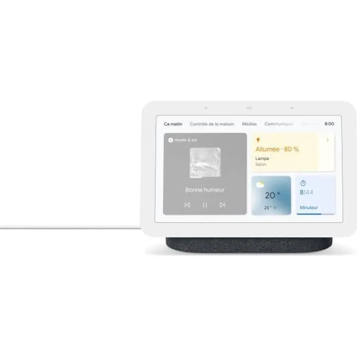 Affichage intelligent - Google Nest Hub 2nd Gen - Anthracite - Contrôlez des centaines dappareils connectés Reconditionné - 139,90 € Affichage intelligent - Google Nest Hub 2nd Gen - Anthracite - Contrôlez des centaines dappareils connectés Reconditionné Google reconditionné disponible sur Cdiscount Seconde Vie | Dero