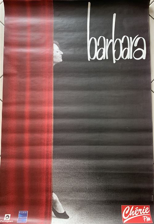 Affiche - Barbara - Rideau Rouge - En concert - 40x60cm État correct N/A reconditionné disponible sur Fnac