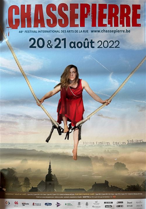 Acheter Affiche - Chassepierre - Festival international des arts de la rue 2022 - 70x100cm État correct - 13,99 € Affiche - Chassepierre - Festival international des arts de la rue 2022 - 70x100cm État correct N/A reconditionné disponible sur Fnac