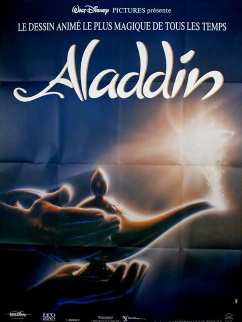Affiche de Cinéma Originale - Aladdin - 1993 - Walt Disney - 120x160cm État correct - 26,99 € Affiche de Cinéma Originale - Aladdin - 1993 - Walt Disney - 120x160cm État correct reconditionné disponible sur Fnac
