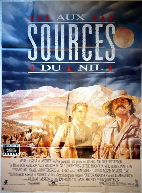 Affiche de Cinéma Originale - Aux Sources du Nil - 1990 - Bob RAFELSON - 120x160cm État correct - 14,99 € Affiche de Cinéma Originale - Aux Sources du Nil - 1990 - Bob RAFELSON - 120x160cm État correct reconditionné disponible sur Fnac
