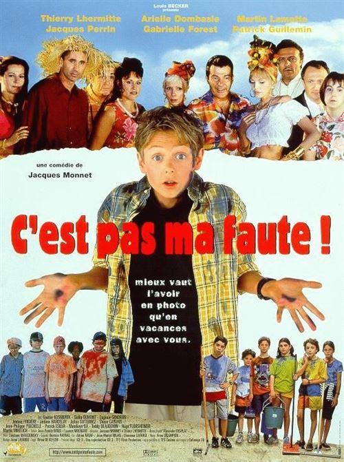 Affiche de Cinéma Originale - C'est pas ma faute! - 1999 - Thierry Lhermitte - 60x80cm État correct reconditionné disponible sur Fnac