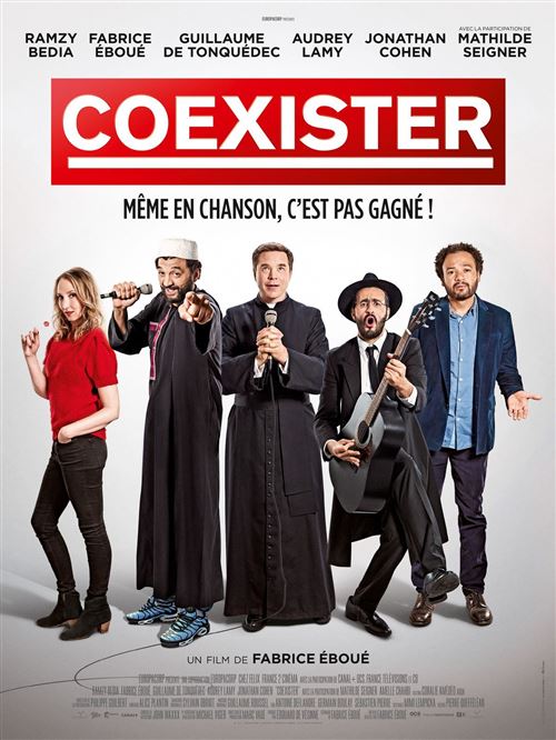 Affiche de Cinéma Originale - Coexister - 2017 - Fabrice Eboué -Ramzy Bedia - 120x160cm État correct reconditionné disponible sur Fnac