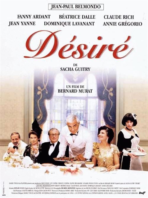 Affiche de Cinéma Originale - Désiré - Jean-Paul BELMONDO - 60x80cm État correct N/A reconditionné disponible sur Fnac