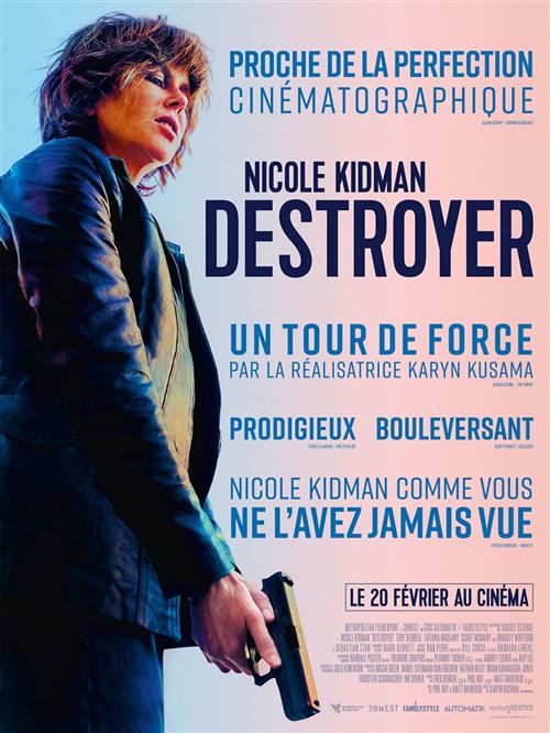 Affiche de Cinéma Originale - Destroyer - 2018 - Nicole Kidman - 120x160cm État correct N/A reconditionné disponible sur Fnac