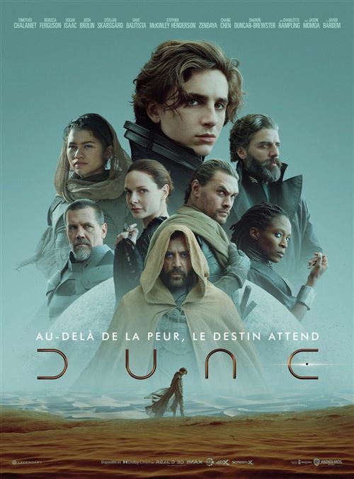 Affiche de Cinéma Originale - Dune - 2021 - Jason Momoa - 40x60cm État correct reconditionné disponible sur Fnac
