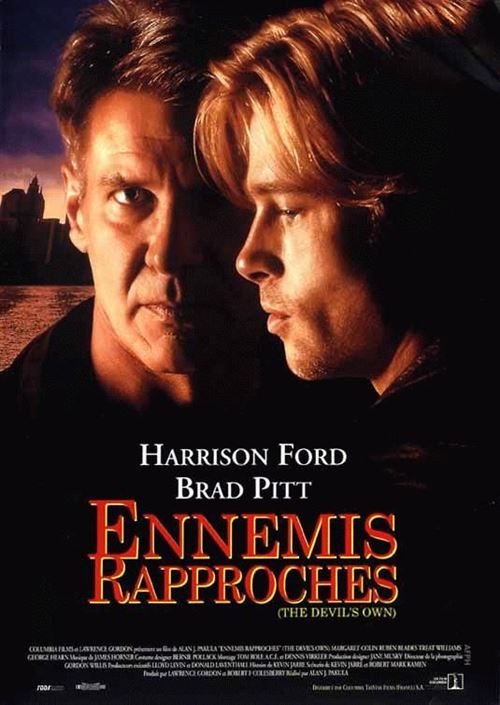 Affiche de Cinéma Originale - Ennemis Rapprochés - 1996 - Brad Pitt - 40x60cm État correct N/A reconditionné disponible sur Fnac