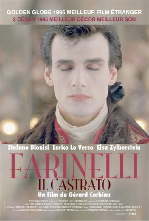Affiche de Cinéma Originale - Farinelli - Il Castrato - 1995 - Gérard Corbiau - 40x60cm État correct N/A reconditionné disponible sur Fnac