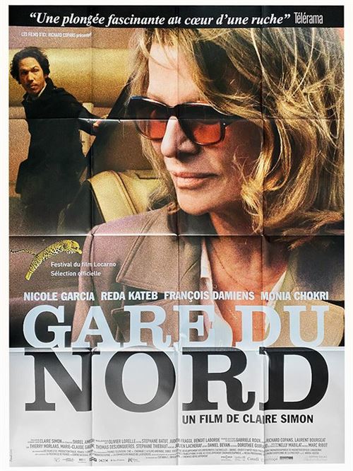 Affiche de Cinéma Originale - Gare du Nord - 2013 - Nicole Garcia, Reda Kateb - 120x160cm État correct N/A reconditionné disponible sur Fnac
