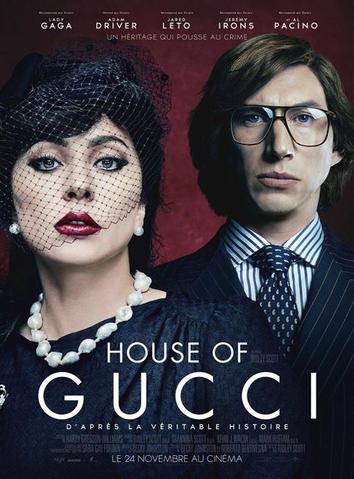 Affiche de Cinéma Originale - House of Gucci - Lady Gaga - 116x158cm État correct N/A reconditionné disponible sur Fnac