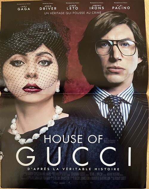 Affiche de Cinéma Originale - House of Gucci - Lady Gaga - 40x60cm État correct N/A reconditionné disponible sur Fnac