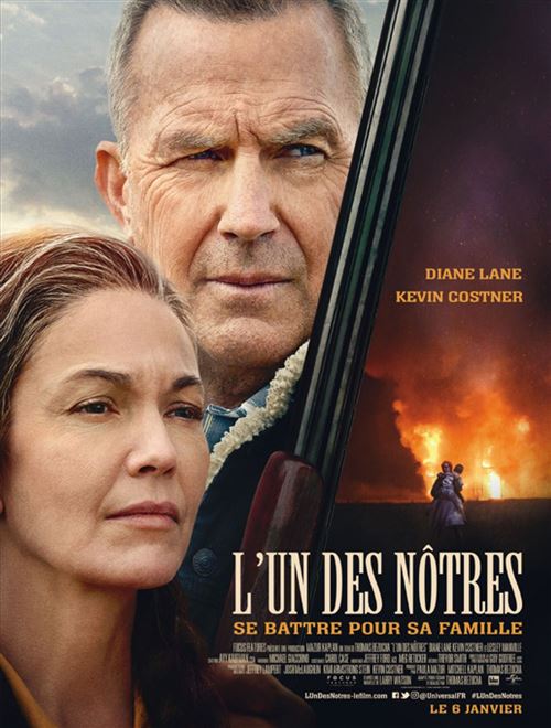 Affiche de Cinéma Originale - L'un des nôtres - 2021 - Kevin Costner - 116x158cm État correct N/A reconditionné disponible sur Fnac