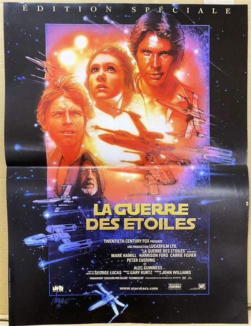 Affiche de Cinéma Originale - La Guerre des étoiles - 1996 - Edition Spéciale - 40x60cm État correct - 29,99 € Affiche de Cinéma Originale - La Guerre des étoiles - 1996 - Edition Spéciale - 40x60cm État correct N/A reconditionné disponible sur Fnac