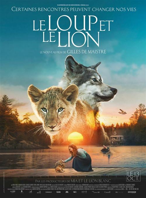 Affiche de Cinéma Originale - Le Loup Et Le Lion - 2021 - Gilles De Maistre - 118x158cm État correct reconditionné disponible sur Fnac