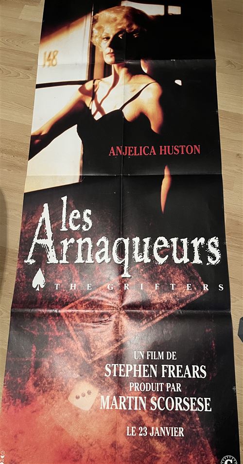 Affiche de Cinéma Originale - Les Arnaqueurs - 1990 - Anjelica Huston - 60x160cm État correct N/A reconditionné disponible sur Fnac