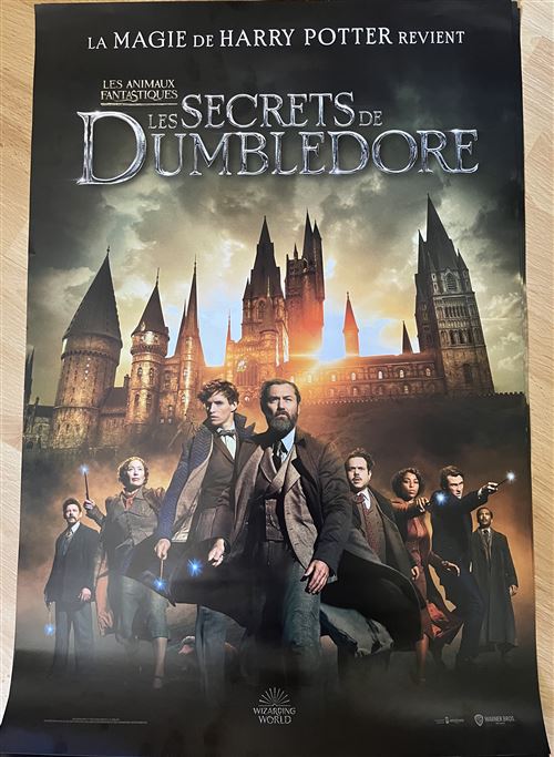 Affiche de Cinéma Originale - Les Secrets De Dumbledore - Préventive - 40x60cm État correct N/A reconditionné disponible sur Fnac