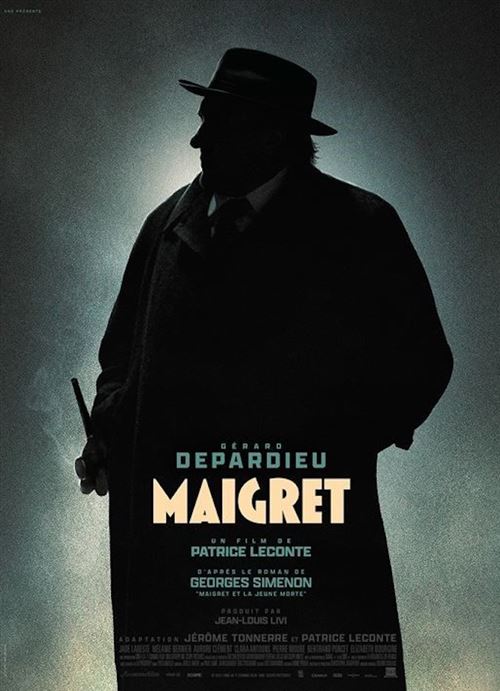 Affiche de Cinéma Originale - Maigret - 2022 - Gérard Depardieu - 120x160cm État correct N/A reconditionné disponible sur Fnac