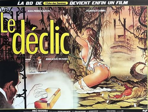 Affiche de Cinéma Originale - Milo Manara - 1985 - Le Déclic - 60x80cm État correct N/A reconditionné disponible sur Fnac