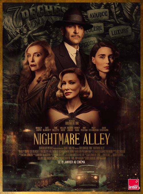 Affiche de Cinéma Originale - Nightmare Alley - 2022 - Cate Blanchett - 40x60cm État correct N/A reconditionné disponible sur Fnac
