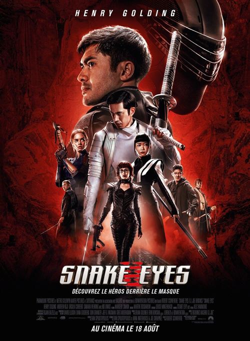 Affiche de Cinéma Originale - Snake Eyes - 2021 - Henry Golding - 116x158cm État correct reconditionné disponible sur Fnac