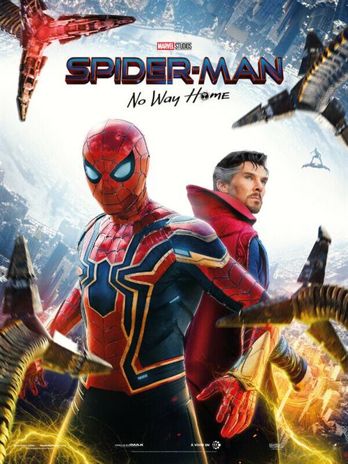 Affiche de Cinéma Originale - Spider-man - 2021 - No Way Home - 40x60cm État correct reconditionné disponible sur Fnac