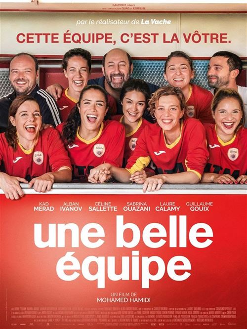 Affiche de Cinéma Originale - Une Belle équipe - 2020 - Kad Merad, Alban Ivanov - 116x158cm État correct N/A reconditionné disponible sur Fnac