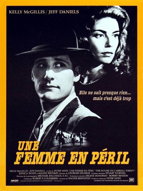 Affiche de Cinéma Originale - Une femme en péril - 1988 - Jeff Daniels - 116x158cm État correct reconditionné disponible sur Fnac