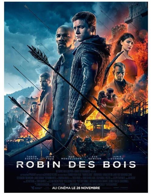 Affiche de Cinéma Robin Des Bois - 2018 - Taron Egerton, Jamie Foxx - envoi roulé État correct - 17,99 € Affiche de Cinéma Robin Des Bois - 2018 - Taron Egerton, Jamie Foxx - envoi roulé État correct reconditionné disponible sur Fnac